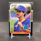 Rafael Palmeiro 1987 Donruss Rated Rookie RC #43 Cubs Baseball NMMT or Better