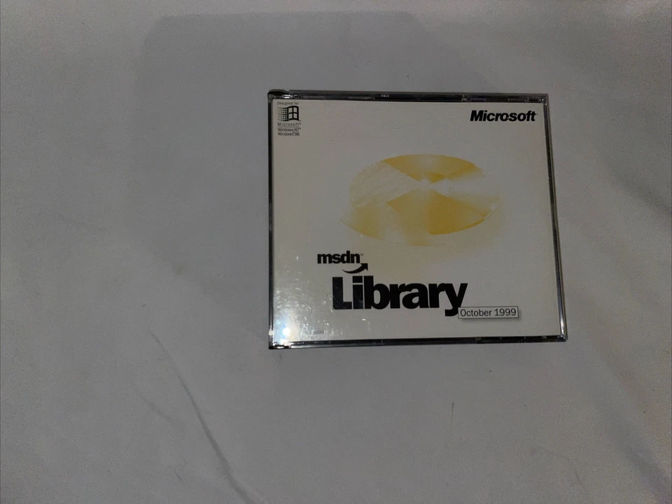 Microsoft msdn Library October 1999 ~ CD-ROM 3 Disc For Windows 98 NT - Image 3 of 4