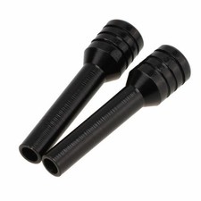 2pc Black Alloy Truck Car Interior Door Locking Lock Knob Pull Pins Accessories