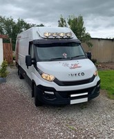 Sun Visier FüR Iveco Daily Kleinbus 2014 + GetöNt Acryl Sonnenschild Van ZubehöR
