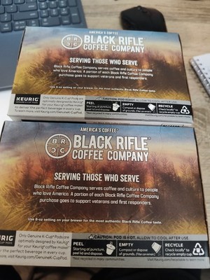 Black Rifle Coffee Company Loyal Spirit Keurig K-Cup Pods, Light Roast, 2 12 Ct