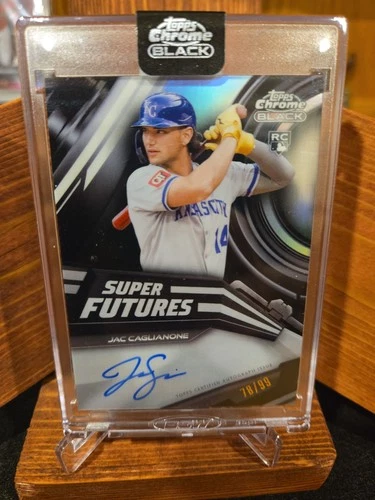 2026 Topps Chrome Black Jac Caglianone Super Futures Autographs (Raw)