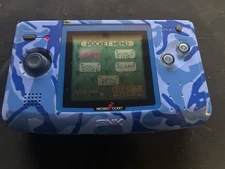 NeoGeo Pocket Console - Camouflage Blue