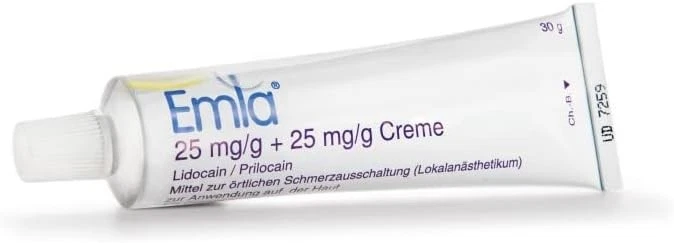 Emla Creme 30g Anästhesiecreme Lidocain Lokalanästhetikum örtliche Betäubung - Bild 3 von 3