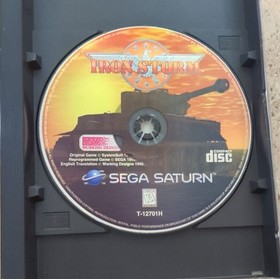 Iron Storm (Sega Saturn, 1996) - Authentic and Tested, Complete with Manual