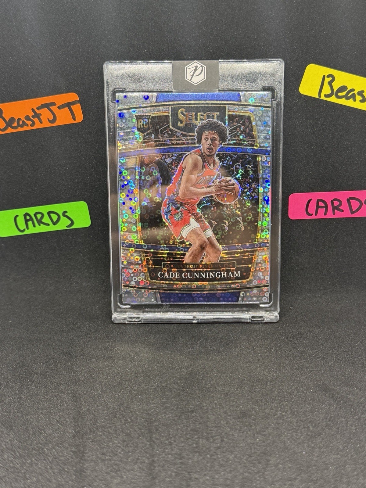 2021-22 Panini Select - Concourse Cade Cunningham #11 Disco Prizm (RC)