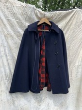 Antique 1900  s Victorian Blue Wool Cape Women  s
