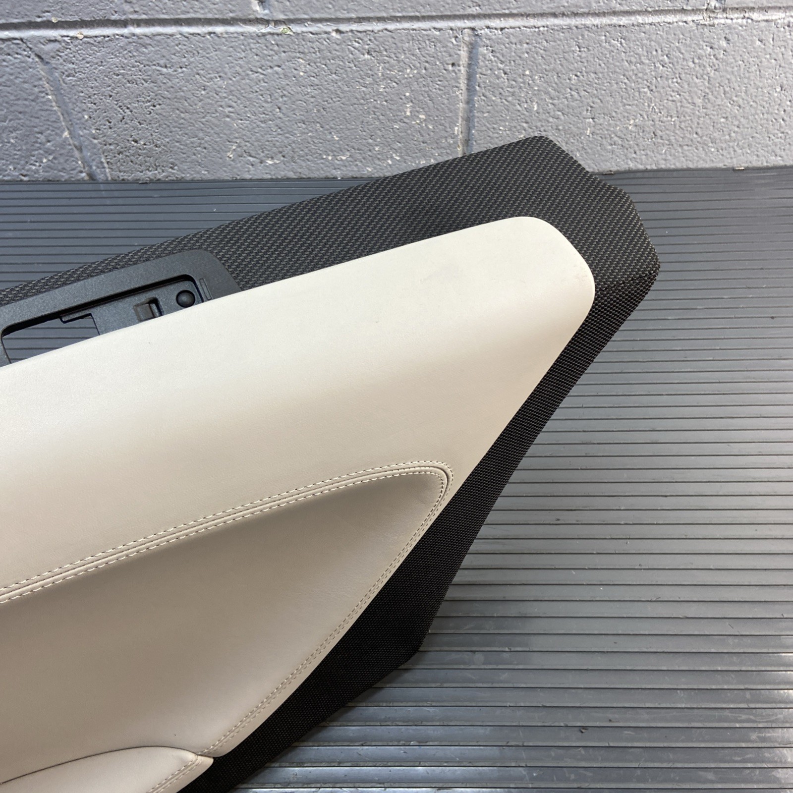 2014-2020 BMW i8 I12 Front Right Interior Door Panel Trim Gray OEM *NOTE*