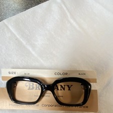 hudson optical brittany black full rim plastic eyeglass frames vintage unisex