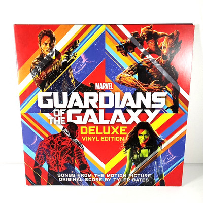 Marvel Guardians of the Galaxy Soundtrack Deluxe Vinyl Record Album