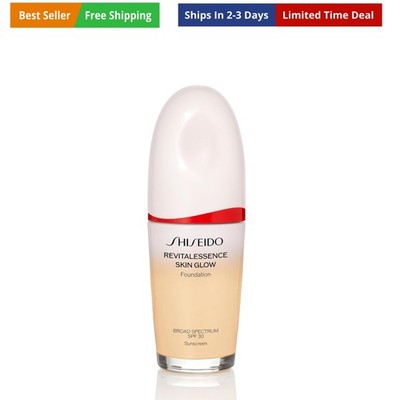 RevitalEssence Skin Glow Foundation SPF 30 - Buildable, Medium Coverage - 24-...