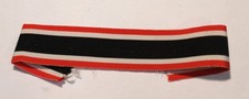 Original German WWII War Merit Cross KVK ribbon - full length 10 Inches