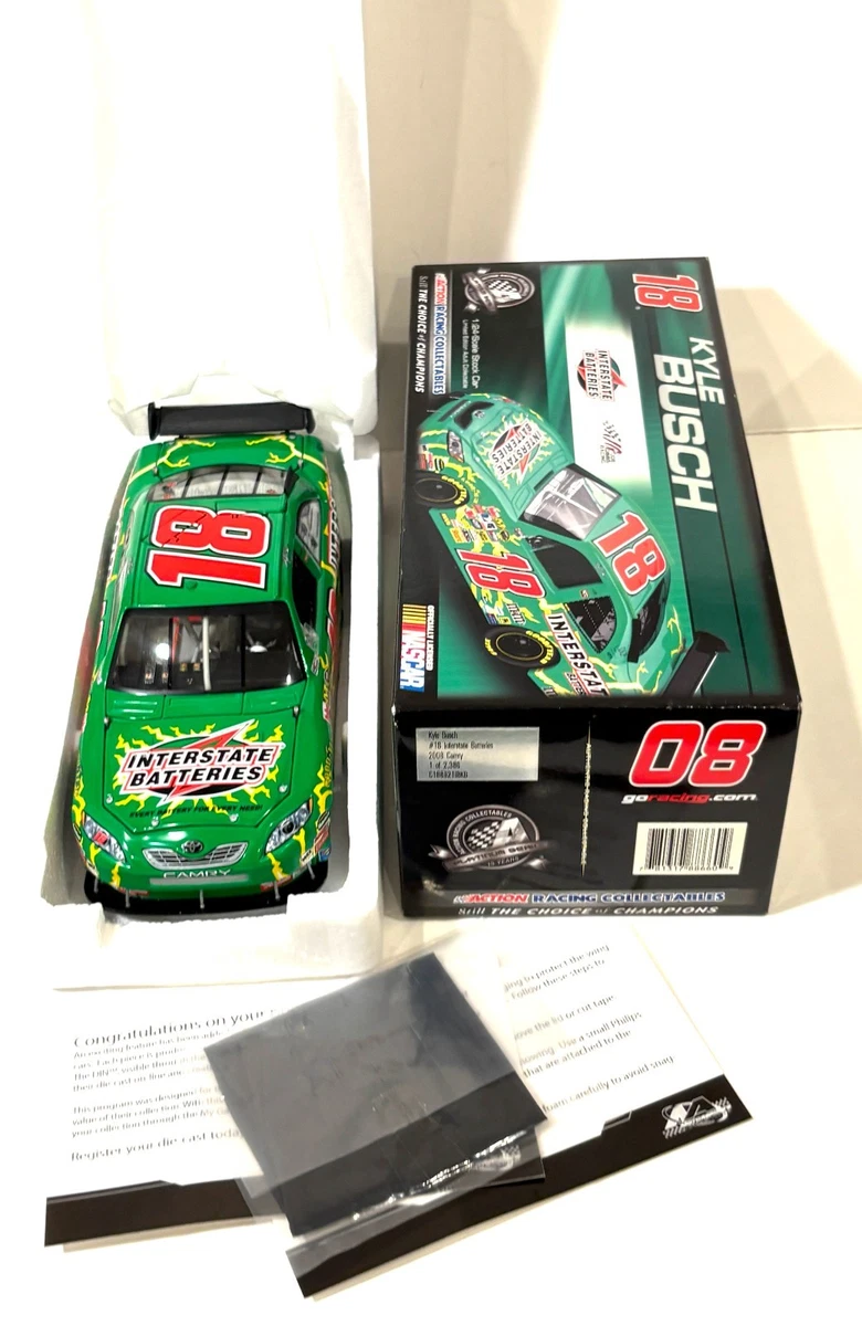 Kyle Busch Diecast NASCAR 2008 Vehicle Year for sale | eBay