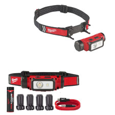 Milwaukee Head Torch - L4HL2-301 Head Lamp - 600 lumens - 4933479963