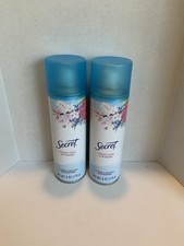 SECRET POWDER FRESH AEROSOL 24 HOUR ANTIPERSPIRANT - 6 oz CAN LOT of 2 FREE SHIP