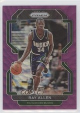 2021-22 Panini Prizm Purple Wave Prizm Ray Allen #251 HOF 12lg