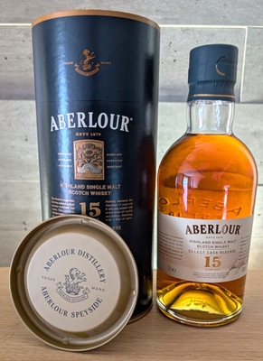 Aberlour 15 Jahre Single Malt Scotch Select Cask Reserve Speyside 70cl Inkl Dose
