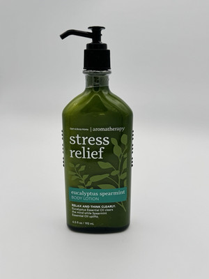Bath & Body Works Aromatherapy Stress Relief Eucalyptus Spearmint Lotion