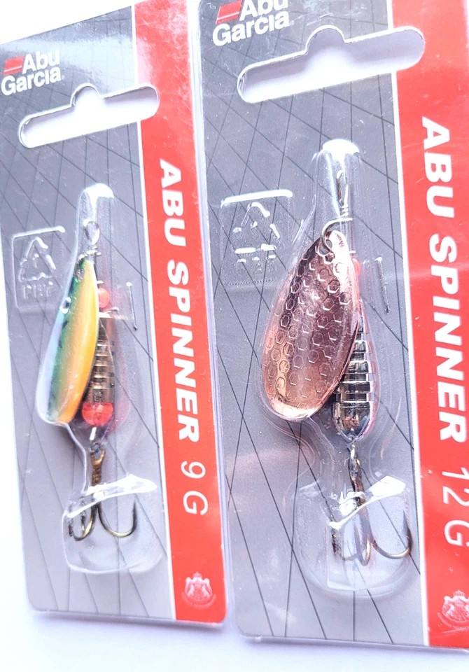 150 X ABU GARCIA SPINNERS Huge Spoon Lures Stock 150 Bait Fishing - Image 9