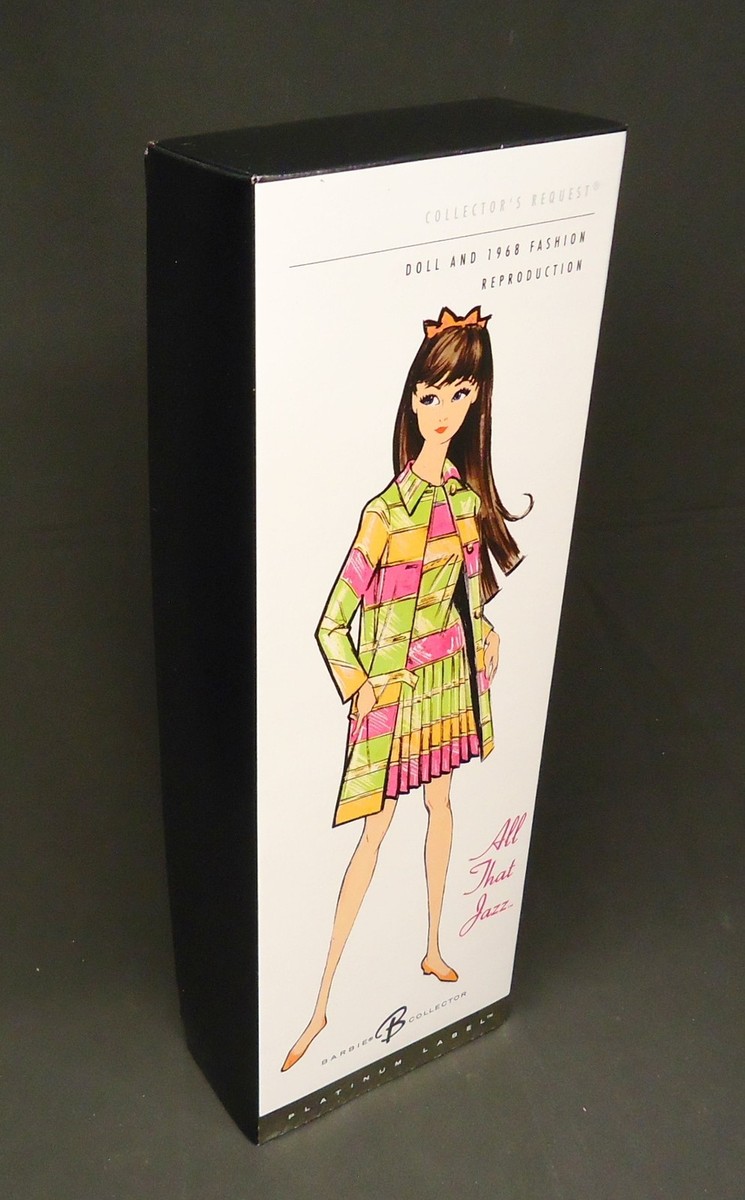 MATTEL Barbie All That Jazz Platinum Label Collector Fashion Doll