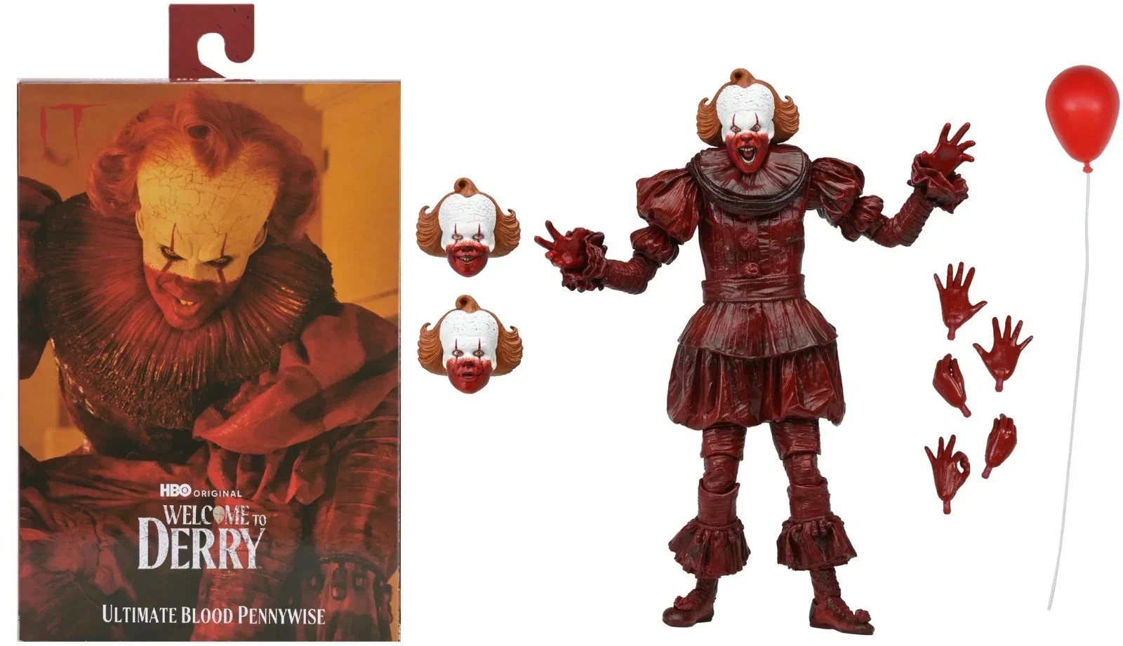 NECA IT: Welcome to Derry Ultimate Blood Pennywise Figure NEW AND SEALED!