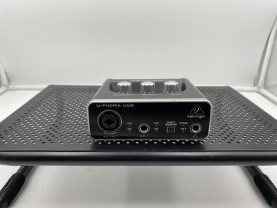 Behringer U-Phoria UM2 USB Audio Interface 2-Channel Mic/Line Instrument Preamp