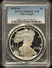 PCGS PR68 DCAM 1995-W United States American Silver Eagle Coin S$1- Key Date