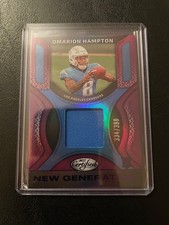 2025 Panini Certified - New Generation Jerseys Mirror Omarion Hampton...