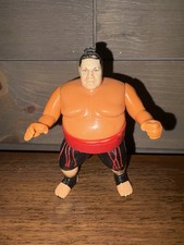 HASBRO WWF YOKOZUNA SERIES 8 1993 WRESTLING ACTION FIGURE WWE WCW FREE SHIP L