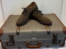 Trickers George New Men's Brown Suede Formal Derby Shoes UK Size 8.5 Ex-Display