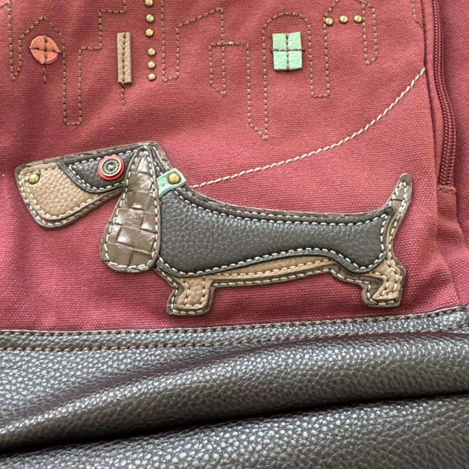 Chala Tote Bag Dachshund Multi Pockets Charm - Image 4 of 4