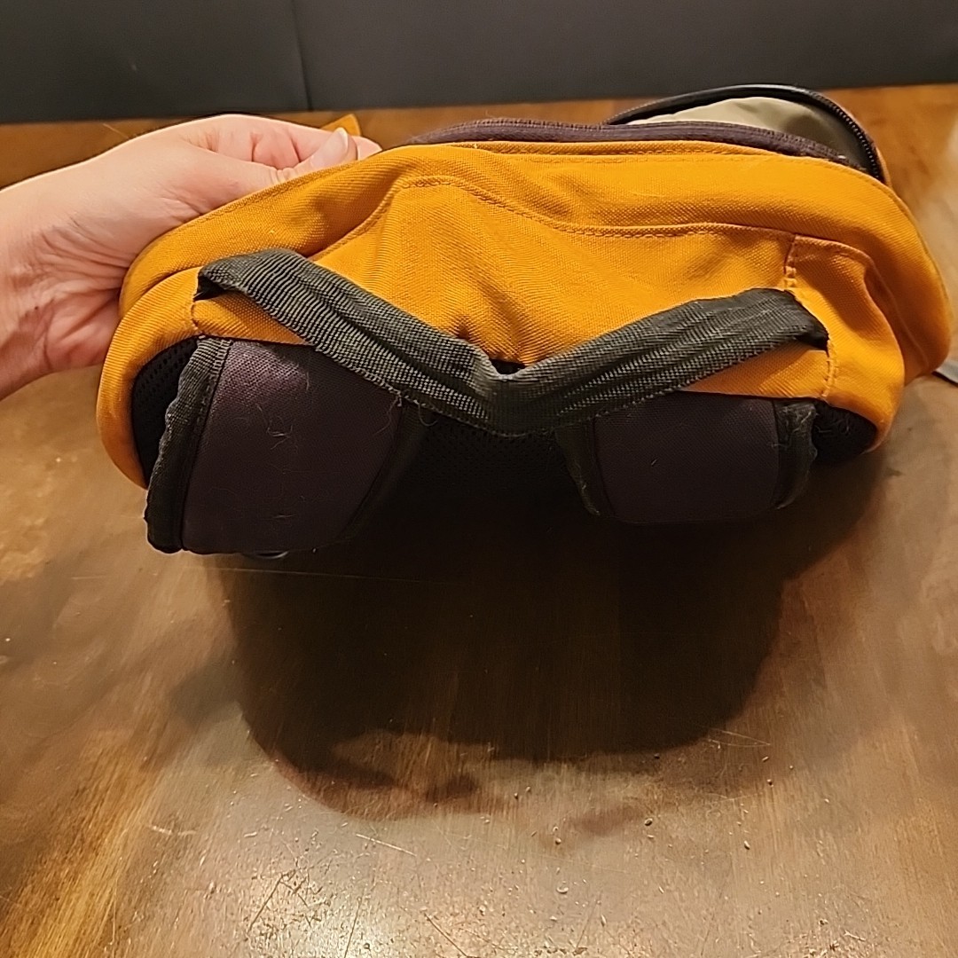 Vintage Jansport Hiking Backpack Camping Day Pack Travel Burnt