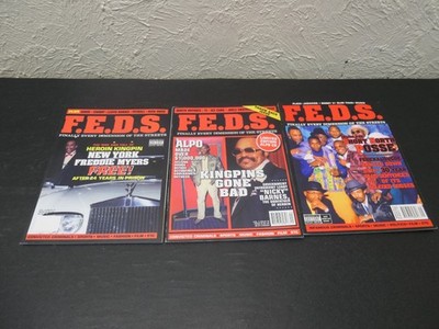 F.E.D.S. Magazines Lot of 3 Vol 5 Issues 19 & 20 Vol 6 Issue 29