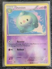 POKÉMON DUOSION 56/114 2011 REVERSE HOLO BLACK and WHITE CARD
