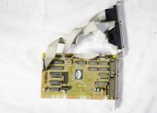 Vintage Generic IDE floppy game serial parallel adapter ISAC10