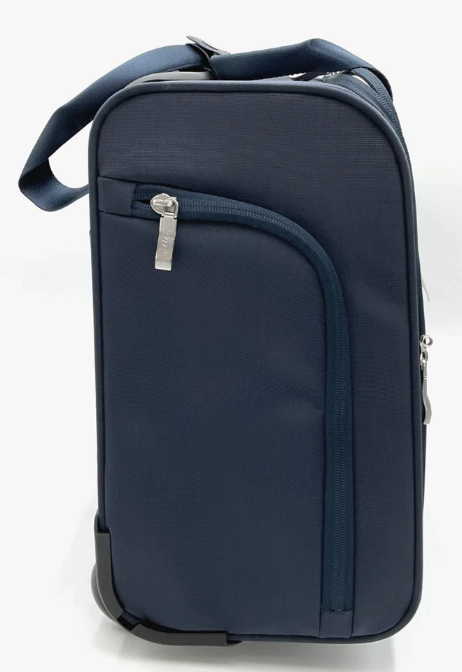 Maleta Baggallini 2 ruedas debajo del asiento azul marino Foto 2 de 4