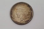1922 Peace Silver Dollar $1 90% Silver Vintage United States Coin