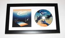 CANNONS BAND GROUP SIGNED FRAMED EVERYTHING GLOWS CD COVER ALBUM COA x3 MICHELLE