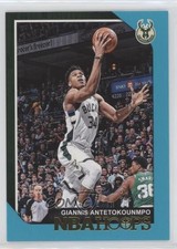 2018-19 Panini NBA Hoops Teal /49 Giannis Antetokounmpo #4 09gn