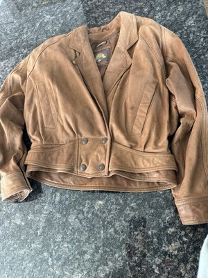 Adventure Bond Wilson s Leather 3M Removable Liner Leather Jacket, Coat Sz Med.
