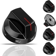 DG94-04167M Gas Stove Knobs Fit Samsung Oven Range (5PCS) Stove Knob NX60A6111SS