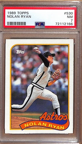 1989 Topps - Nolan Ryan #530 - PSA 7