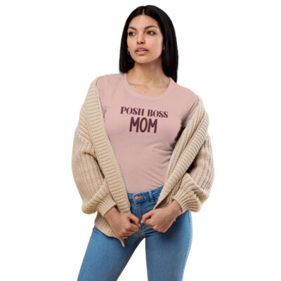 Posh Boss Mom Women s fitted t-shirt, Reseller T-shirt Various sizes 