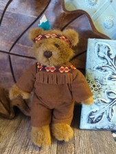 Vintage DAKIN " Native American Indian Boy " Woodland Hills Ca 1994 VGC Brave