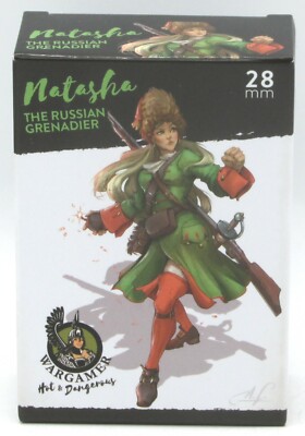 Wargamer HD-28-29 Natasha the Russian Grenadier [28mm] (Hot & Dangerous) Female