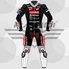 FRANCESCO BAGNAIA DUCATI NETAPP BLACK 2024 MODEL MOTOGP MOTORBIKE LEATHER SUIT