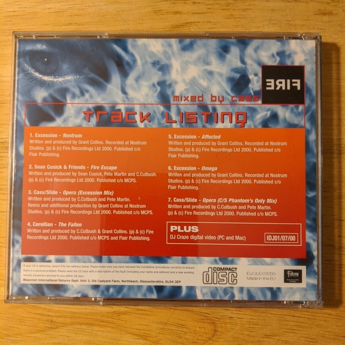 Fire Mixed By Fire Recordings CD | eBay