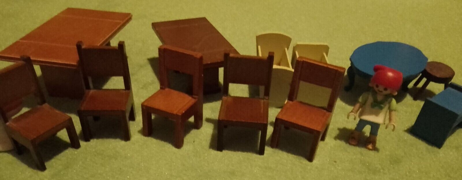 Wooden dolls house furniture bundle eBay