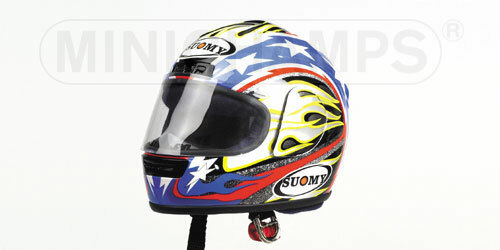 Casco Suomy Ben Bostrom 2001 1:2 Replica MINICHAMPS | eBay