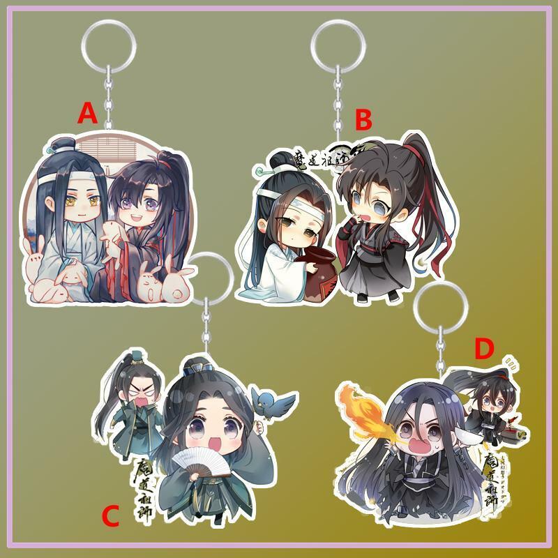 Mo Dao Zu Shi Tencent Archery Chibi Acrylic Keychains Wei Wuxian